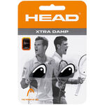 HEAD Schl&auml;gerzubeh&ouml;r HEAD Xtra Damp Pack D&auml;mpfer 2er Pack-Schwarz