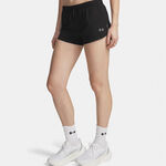 Under Armour Laufshorts Under Armour Velociti Pro 3in  Laufshorts Damen-schwarz, silber