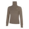 Swift Therma-Fit Laufshirt Damen-Braun
