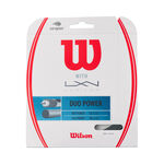 Wilson Wilson Duo Power (NXT Power + Alu Power) Saitenset 12,2m-Silber,Nude