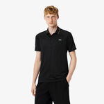 Lacoste Bekleidung Lacoste Novak Djokovic Polo Herren-Schwarz