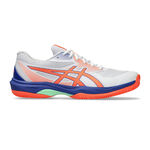 ASICS Padelschuhe ASICS Game FF Padelschuh Herren-Wei&szlig;,Koralle