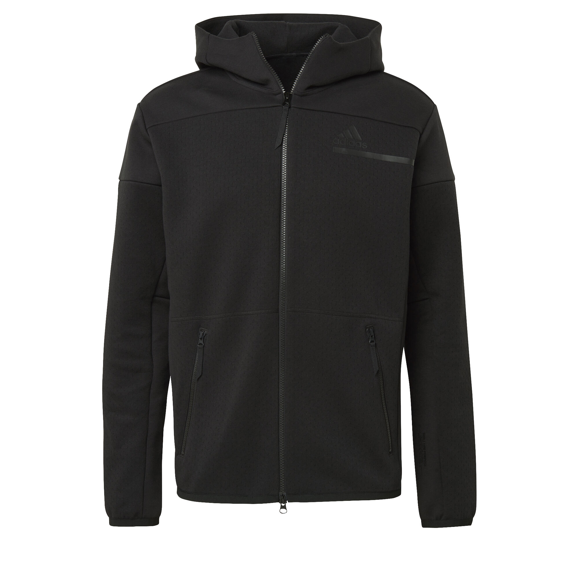 adidas Z.N.E. Sweatjacke Herren Schwarz Schwarz Glanzend online kaufen Tennis Point AT
