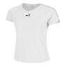 Mesh T-Shirt Damen-Weiß