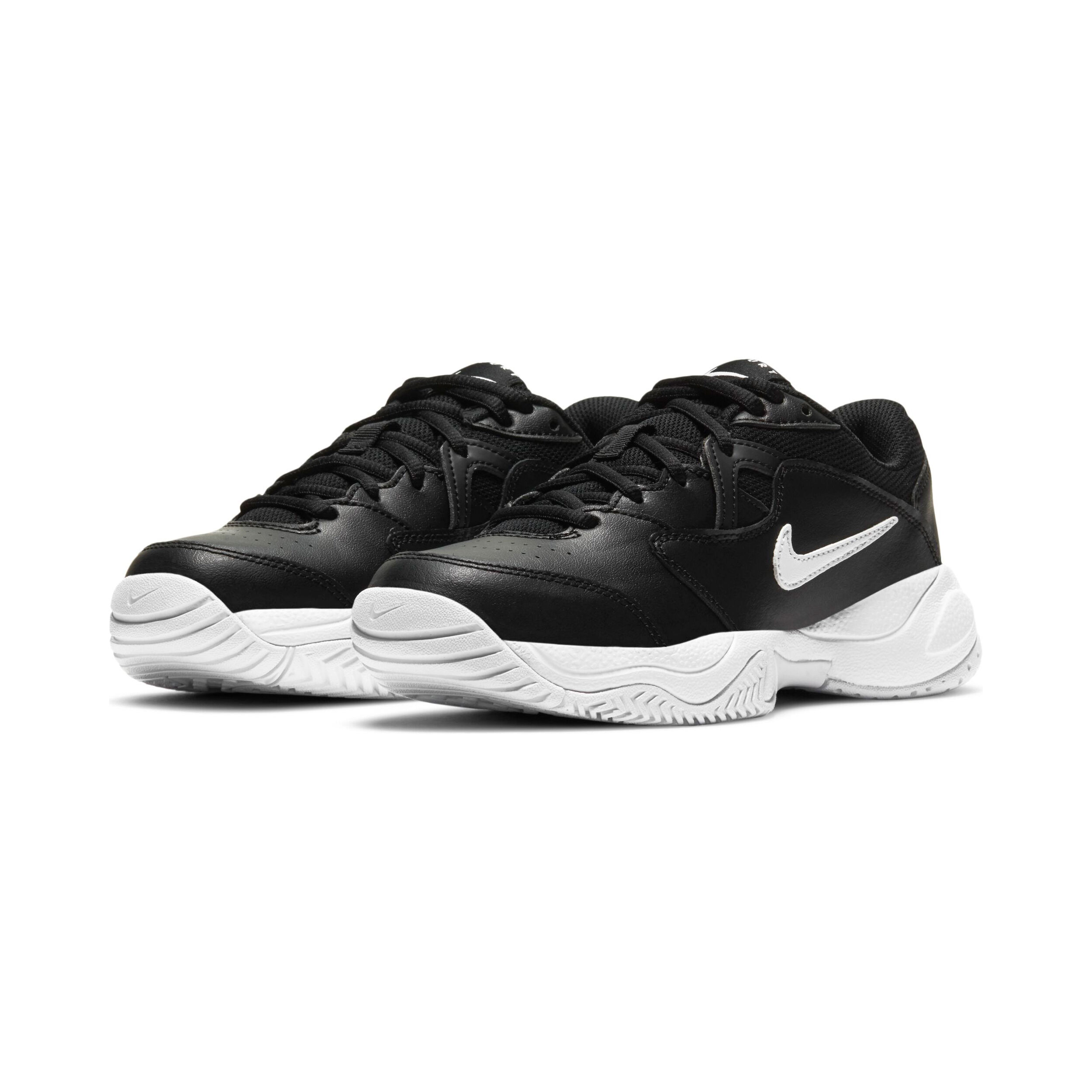 Nike Court Lite 2 Allcourtschuh Kinder Schwarz WeiB online kaufen Tennis Point AT