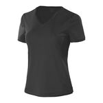 Limited Sports Bekleidung Limited Sports Siana T-Shirt Damen-Schwarz,Grau